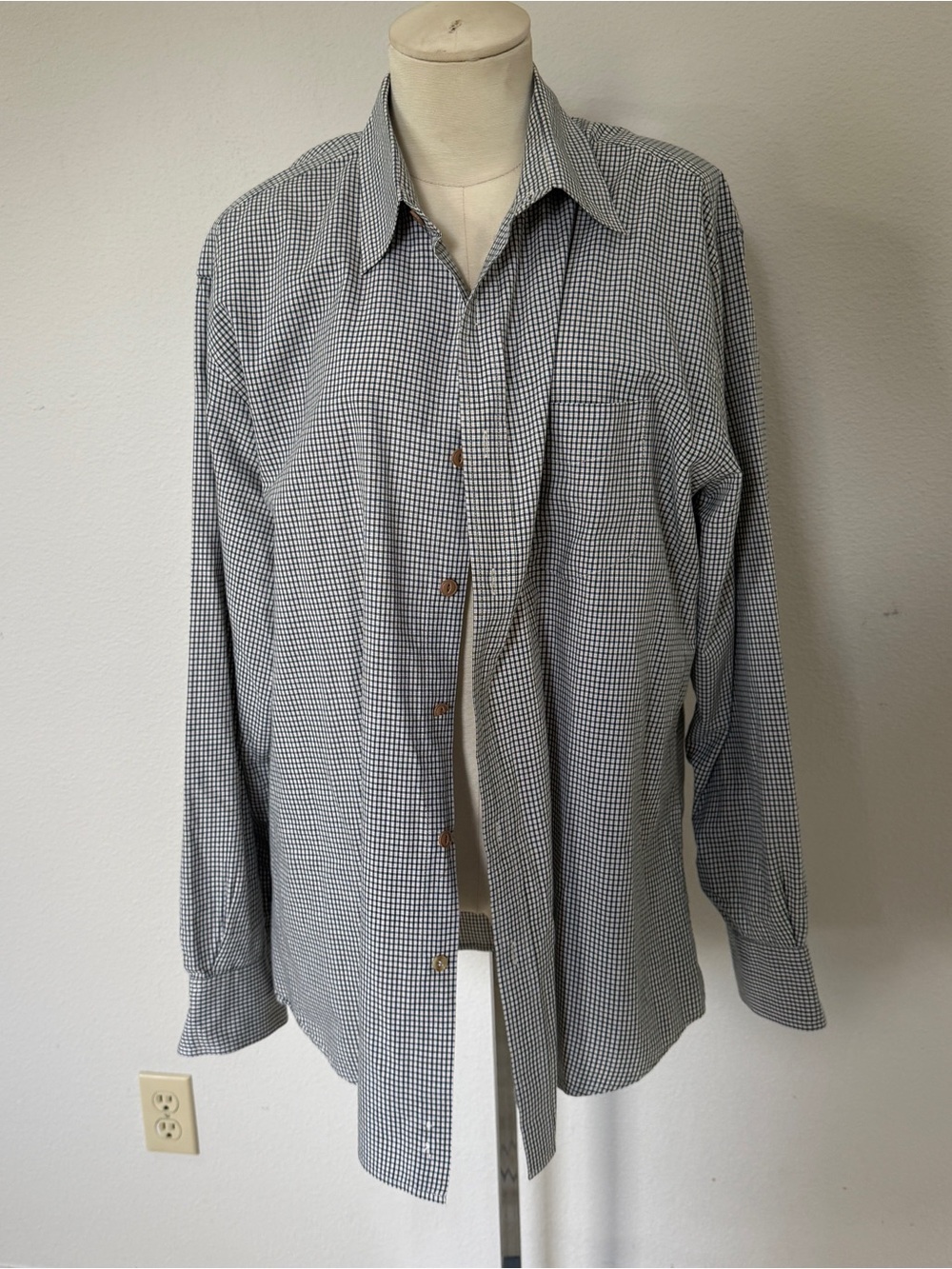 dockers gingham shirt